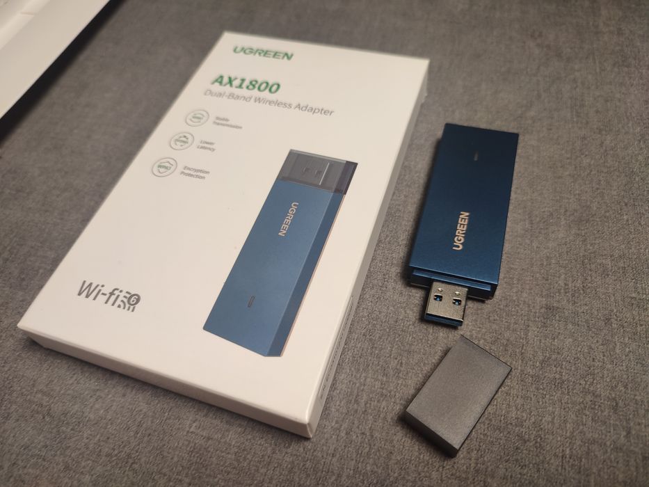 Wi-Fi адаптер Ugreen CM499 AX1800 USB Adapter