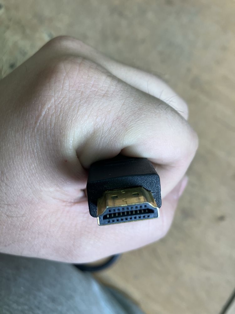 „Kabel HDMI 1.5m – Pozłacane wtyki – Sprawny – TV Monitor Konsola”