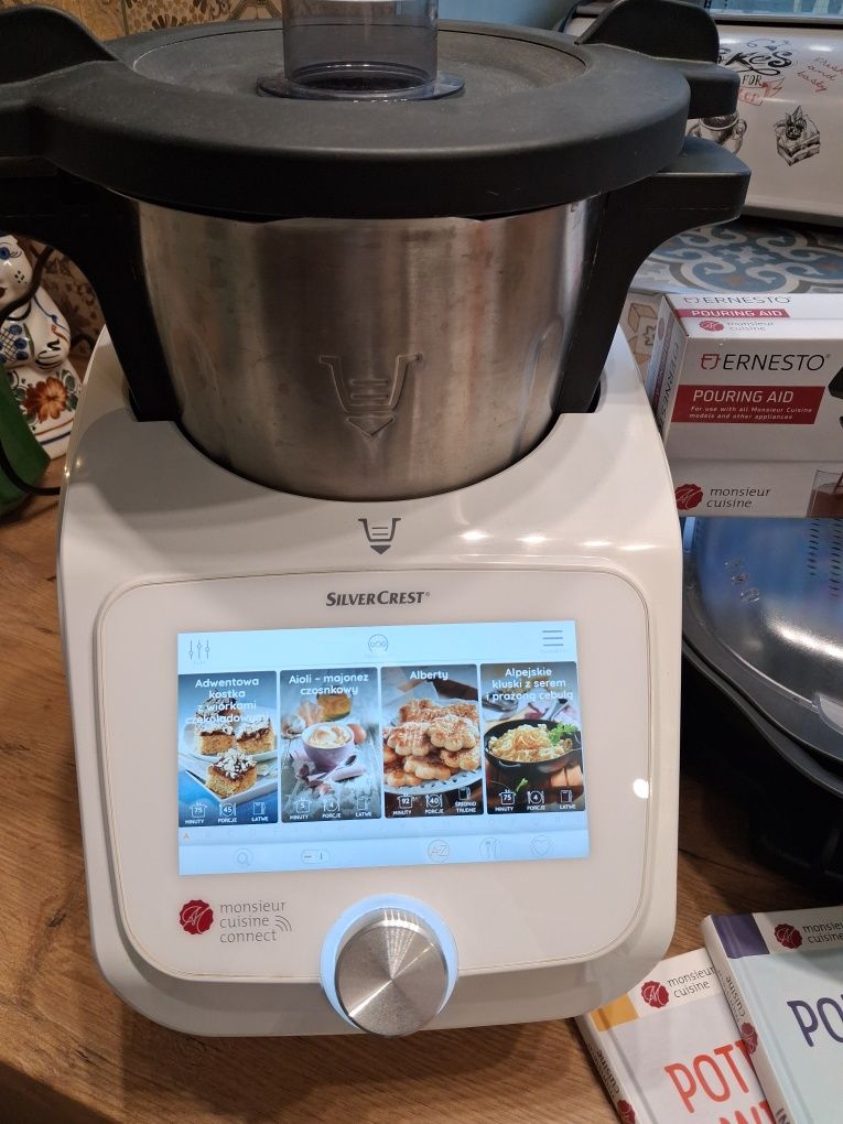 Robot kuchenny,Lidlomix Monsieur Cuisine Connect - jak nowy