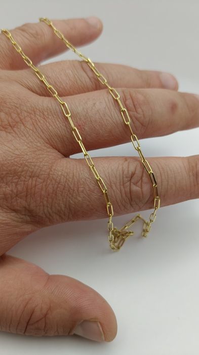 Złoty Łańcuszek Spinacz Pr.585 Nowy Zapraszamy