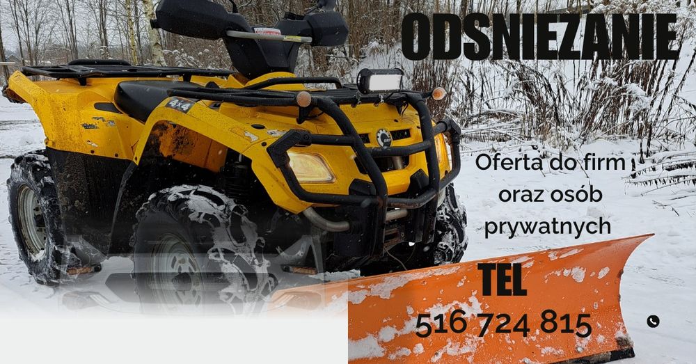 ODŚNIEŻANIE chodników, parkingów, dróg dojazdowych do posesji