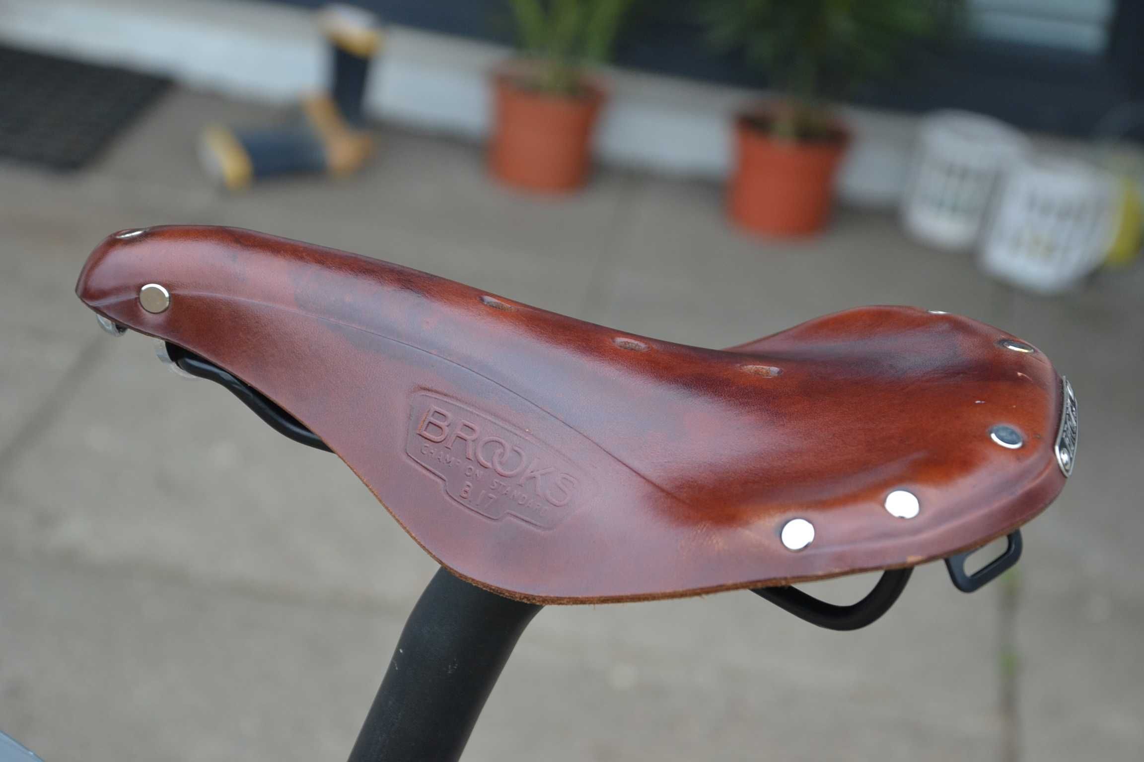 Siodełko BROOKS CHAMPION STANDARD B17 Stan idealne