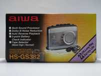 NOWY Walkman AIWA HS-GS382 (BK) Odtwarzacz Kasetowy MSP/ AR - 1998r.