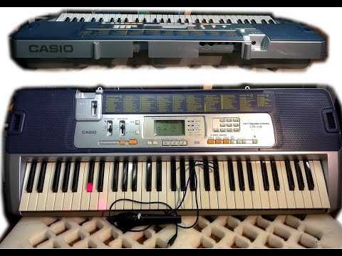 Синтезатор Casio LK-110 61 клавиша подсветка обучение США+БП