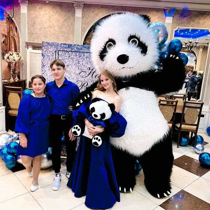 Білий ведмідь Снятин. Аніматори. Пес Патрон. Панда.Привітання на виїзд