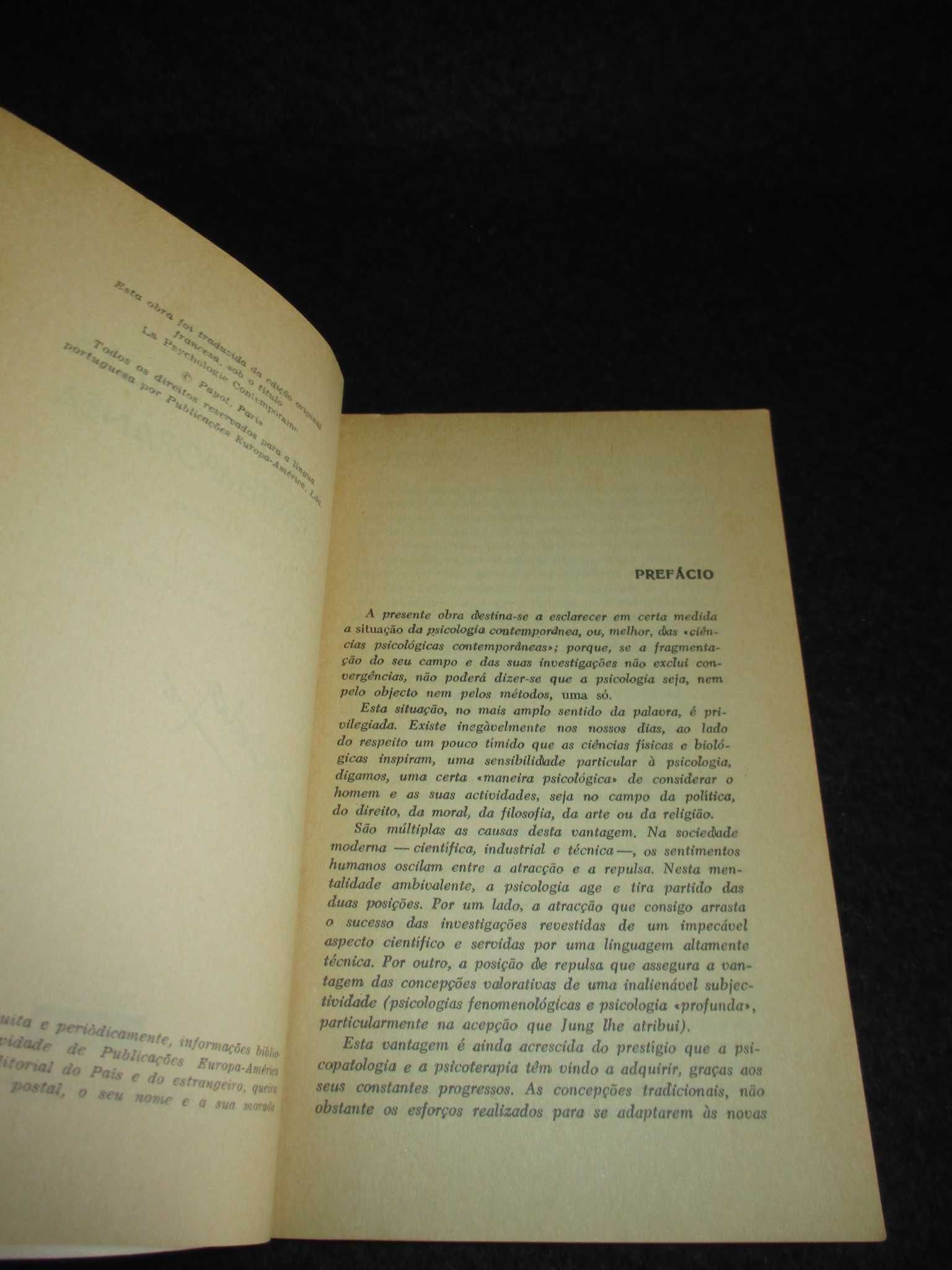 Livro A Psicologia Contemporânea F. L. Mueller