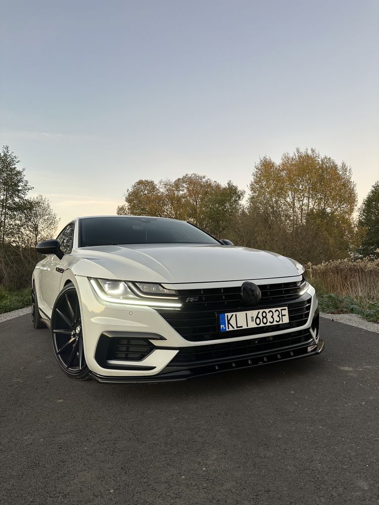 Volkswagen arteon r-line 4-motion piękny bezwypadkowy