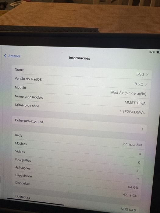 Ipad Air 64GB-MM6T3TY/A