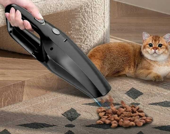 Odkurzacz samochodowy ręczny bezprzewodowy 120W HEPA SERVOMASTER SM01