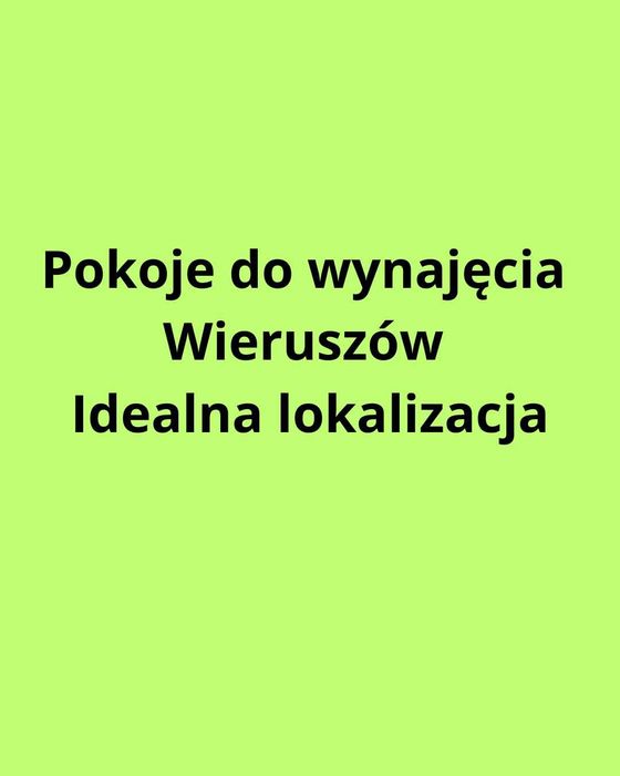 Pokoje do wynajęcia w domu jednorodzinnym - idealna lokalizacja!