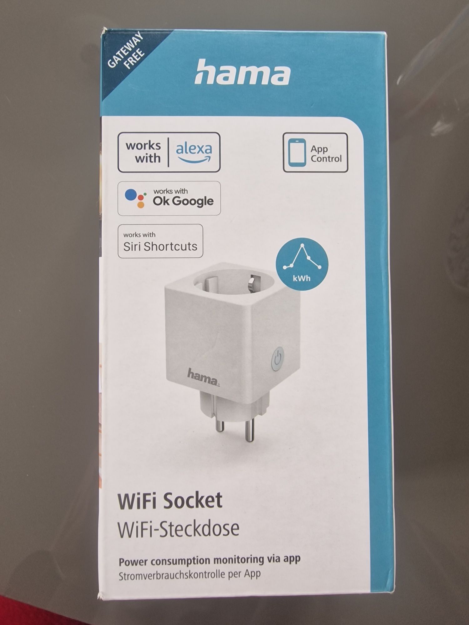 Gniazdo wtyczka wifi  Hama
