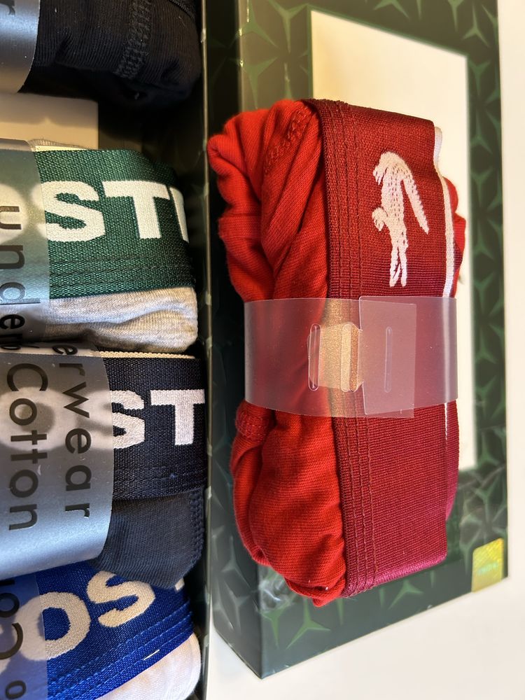 Zestaw bokserek męskich Lacoste rozmiar 2XL