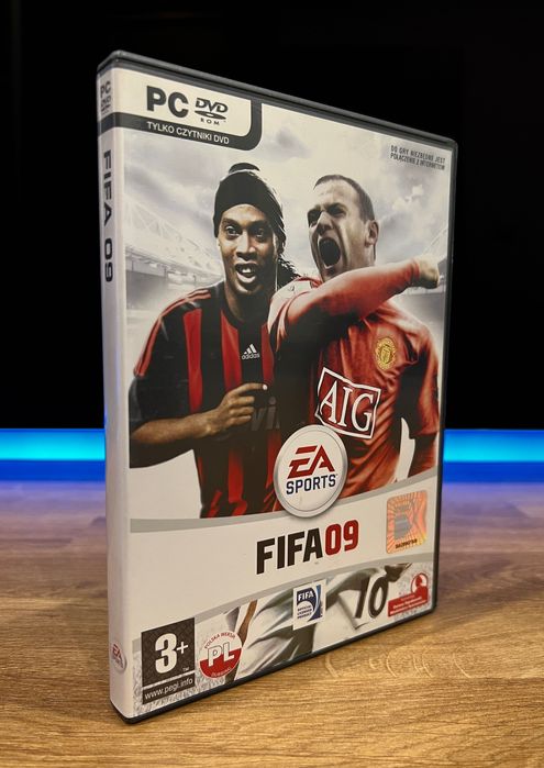 FIFA 09 (PC PL 2008) DVD BOX polskie premierowe wydanie