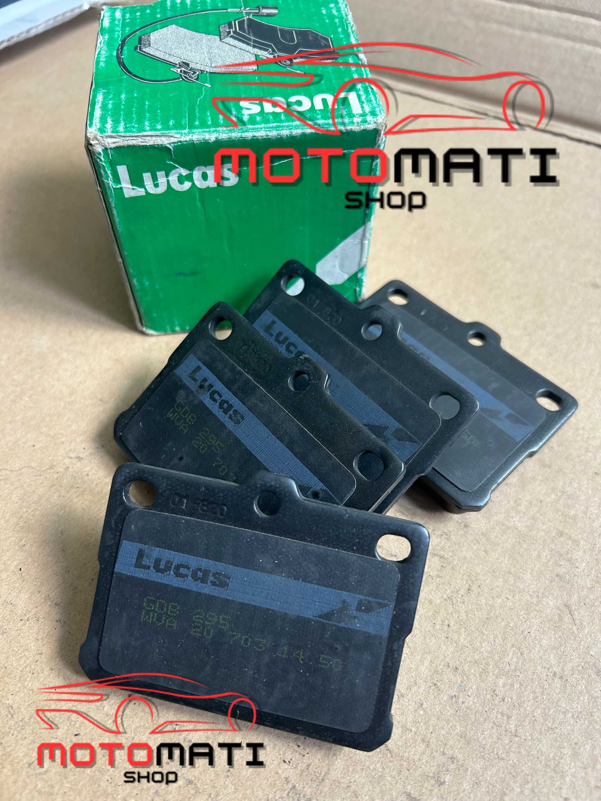 Klocki hamulcowe przód LUCAS GDB295 MITSI,TOY,HYUN