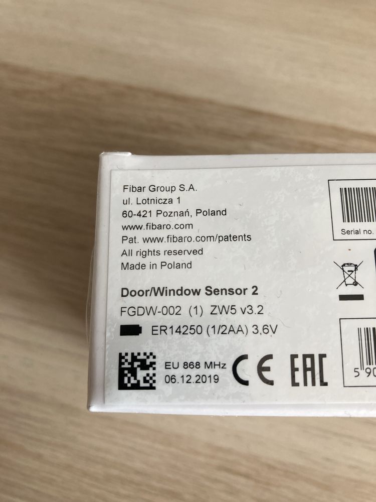 FIBARO Door/Window Sensor 2