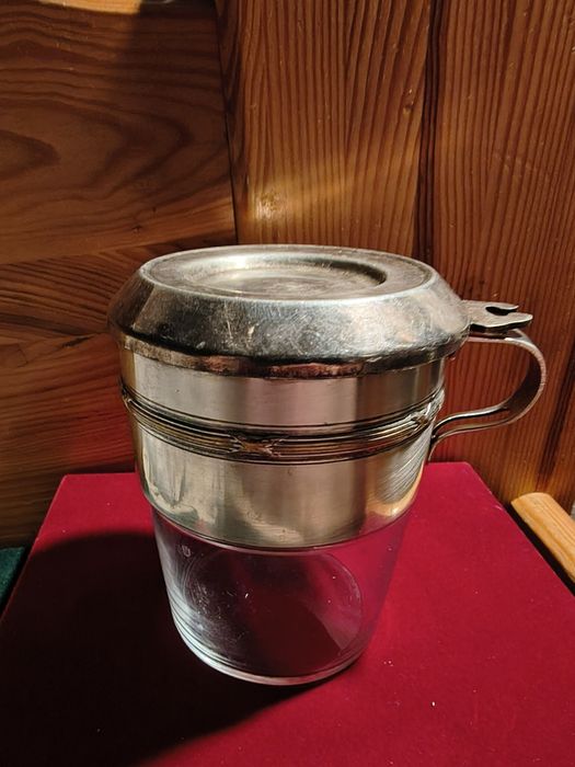 Posrebrzany zaparzacz do herbaty