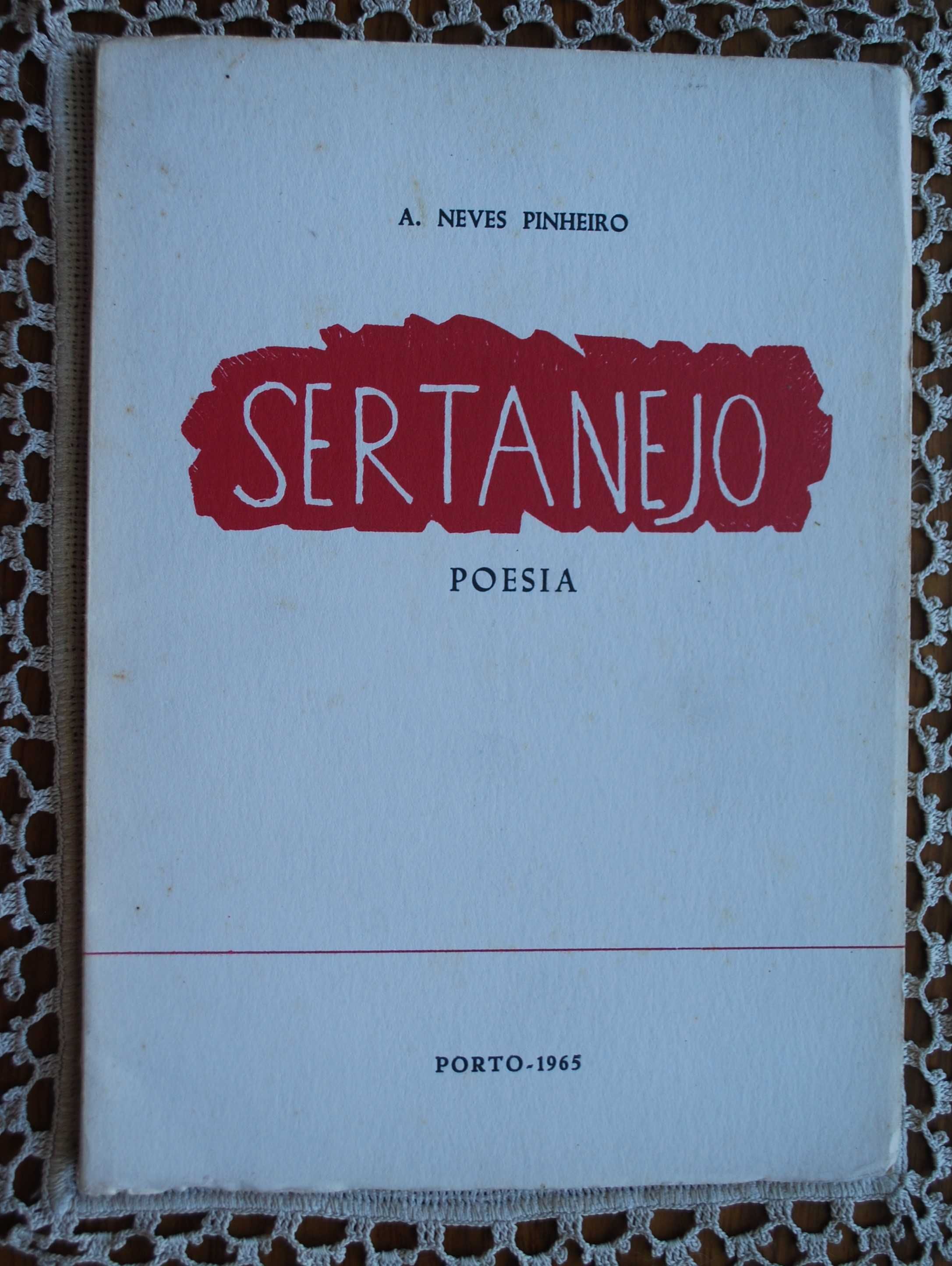 Sertanejo de A. Neves Pinheiro - 1º Edição 1965