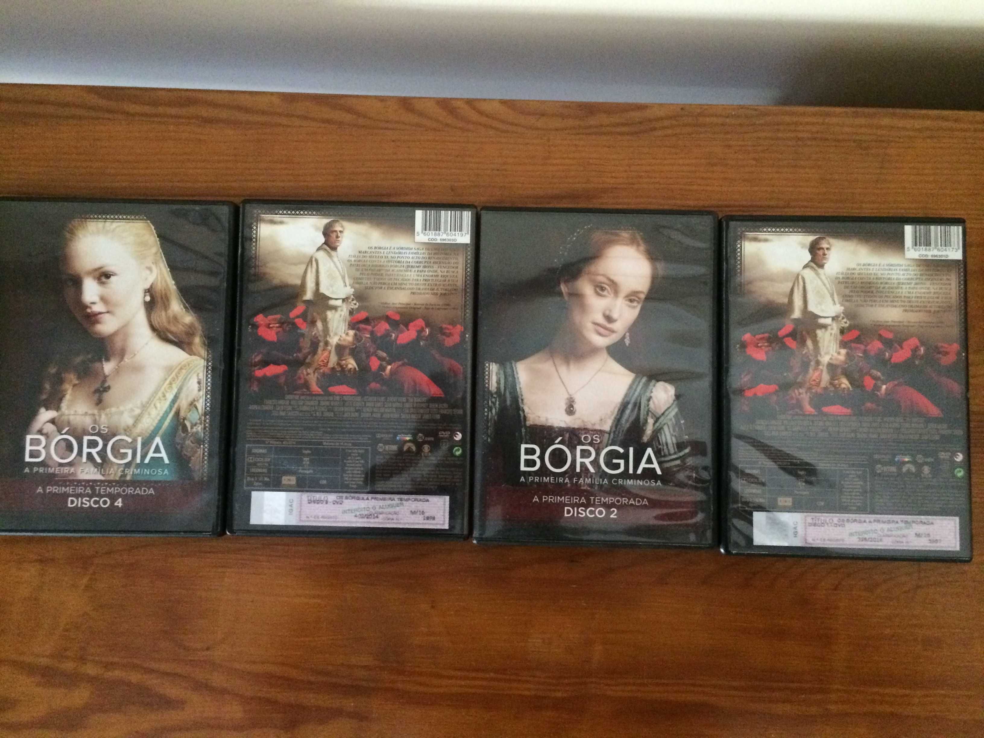 Séries. Bórgia/Spartacus.