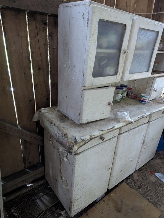 Kredens PRL meblościanka wiejska