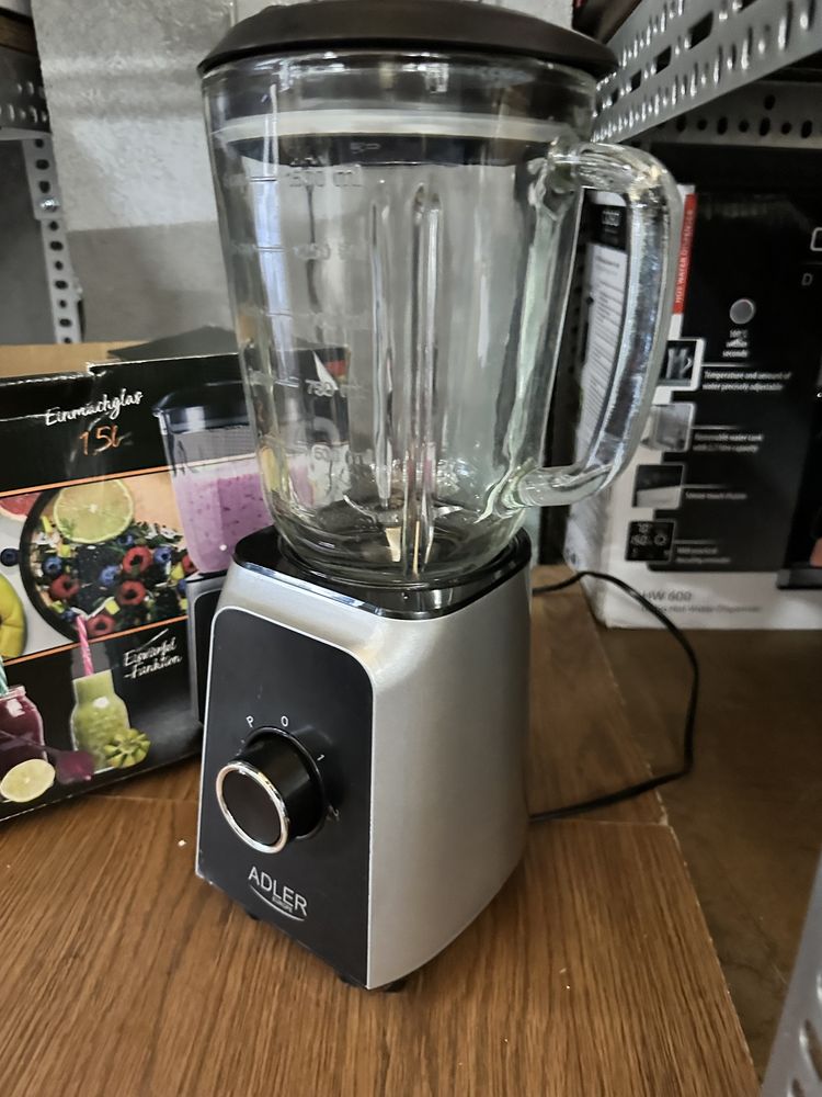 Adler AD 4076 blender kielichowy ze szkła, 1,5 l