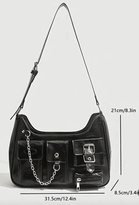 Жіноча чорна сумка