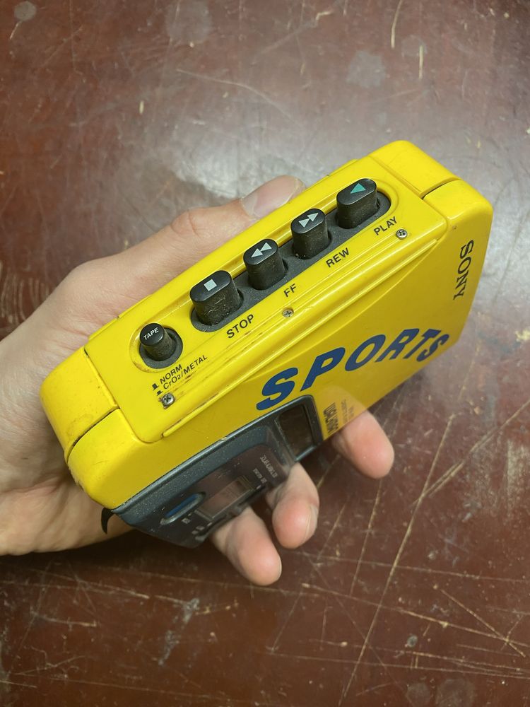 Walkman retro lata 80