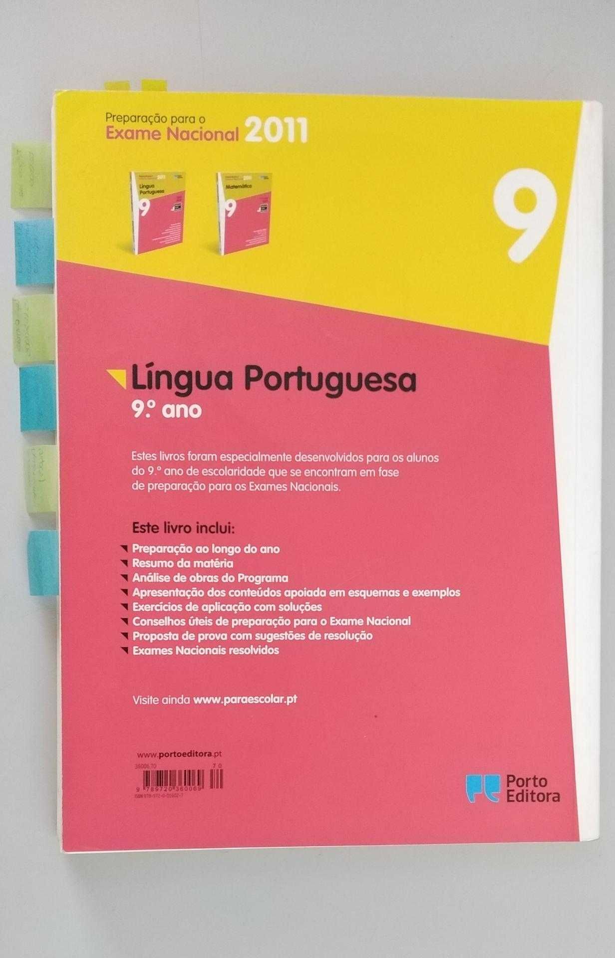 Livro de preparação para o exame de Língua Portuguesa 9º ano