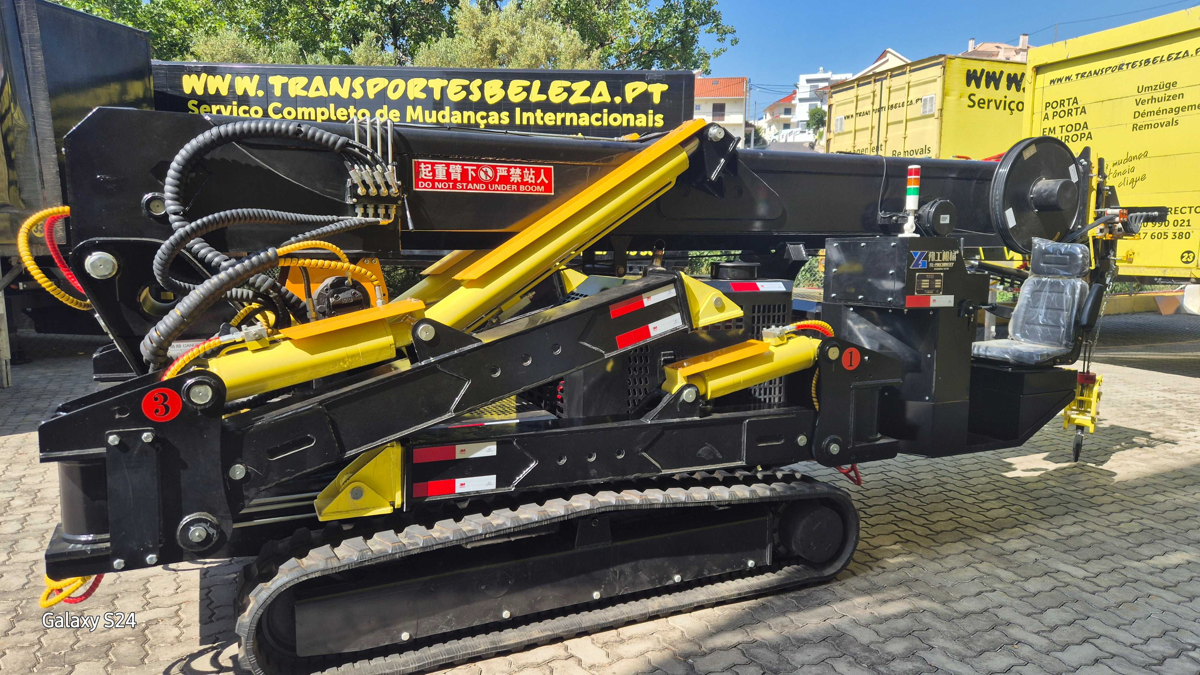 Grua Spider Crane Hibrida