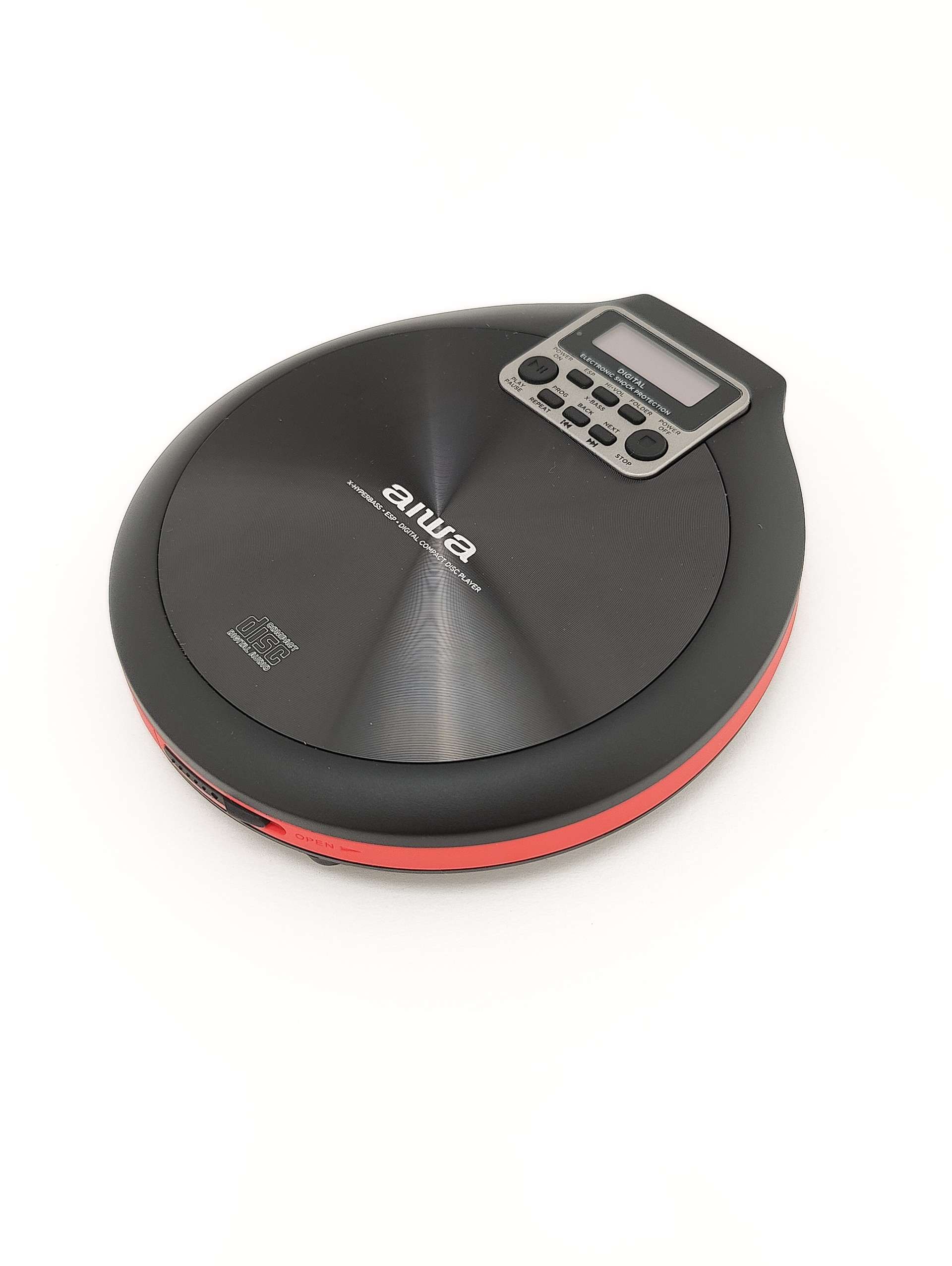 Przenośny odtwarzacz Aiwa PCD-810RD czarno-czerwony