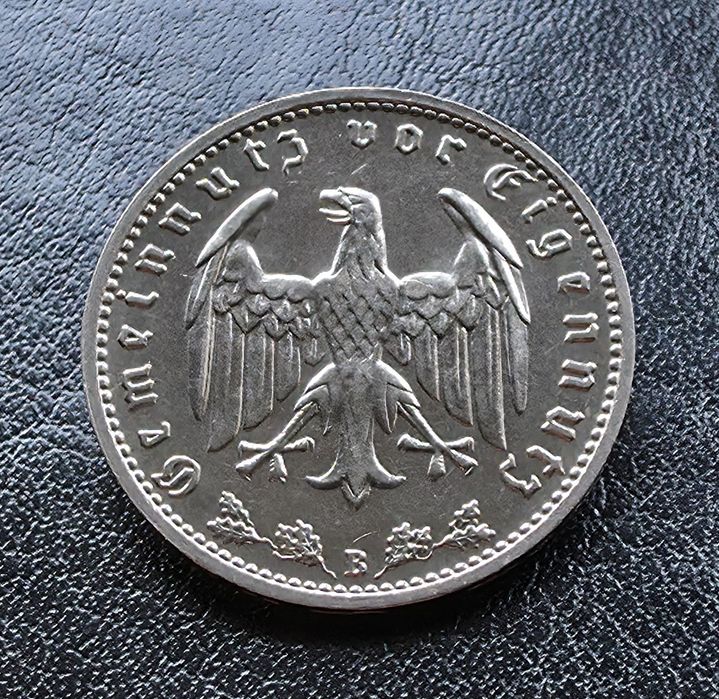 1 рейхсмарка reichsmark 1939 B