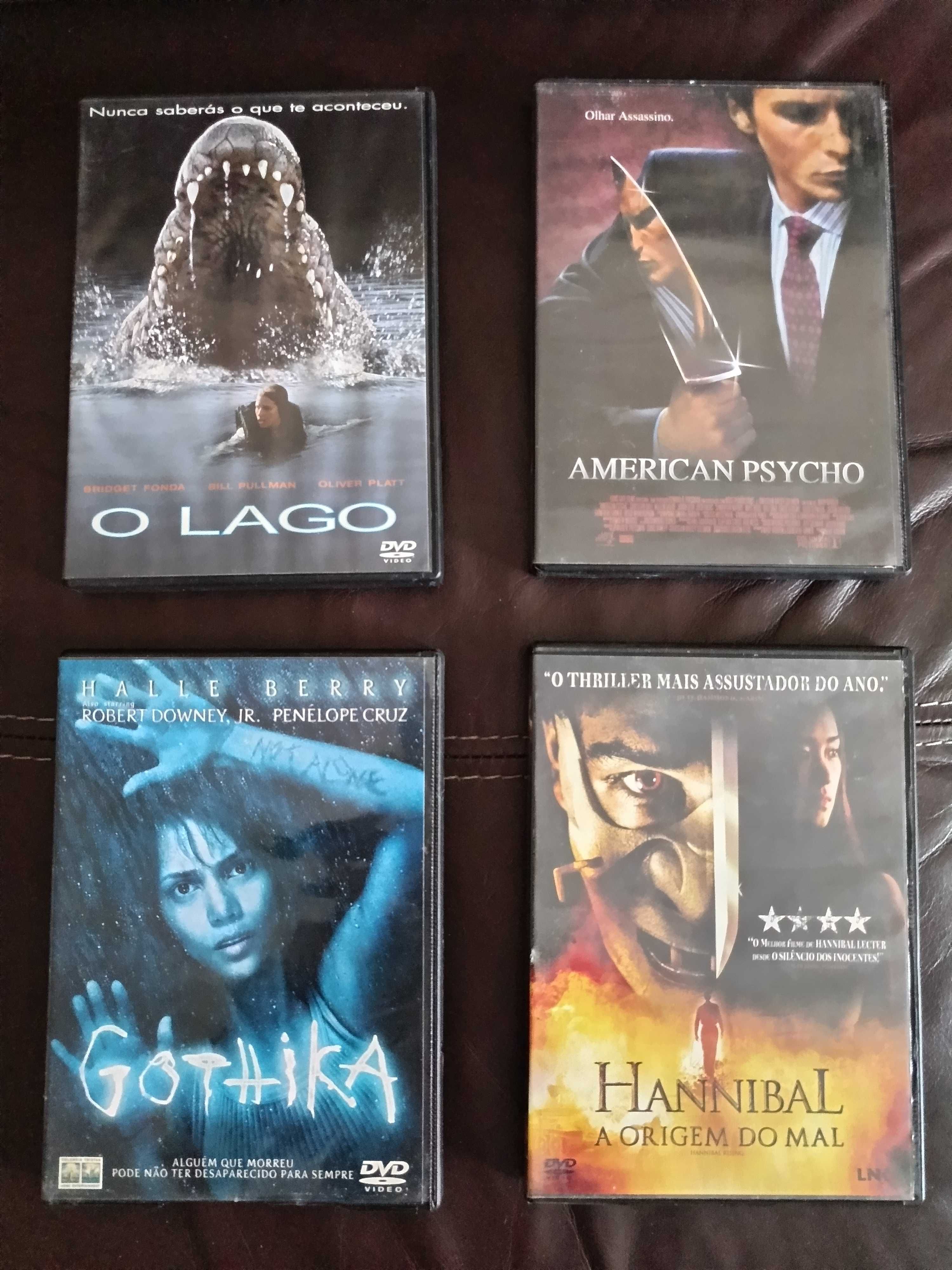 Vários filmes em DVD