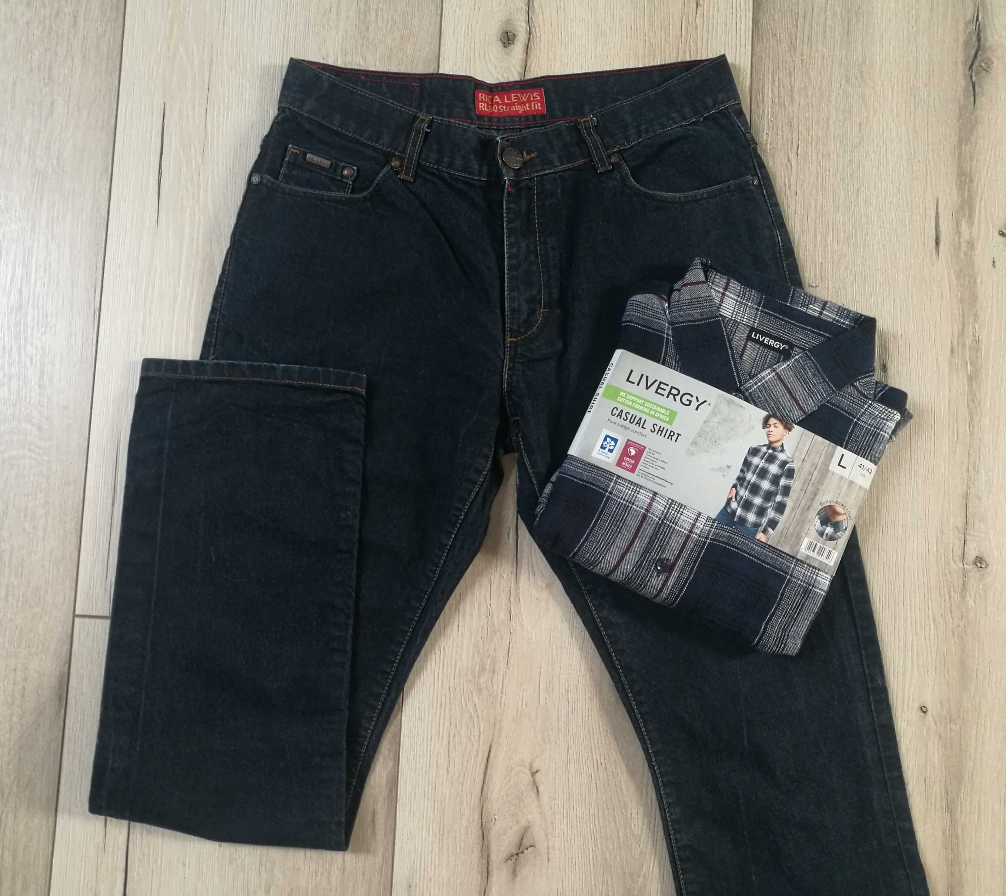 NOWA męska koszula flanelowa L