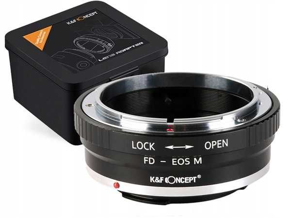 Adapter redukcja z Canon FD na Canon EOS M EF-M K&F Concept