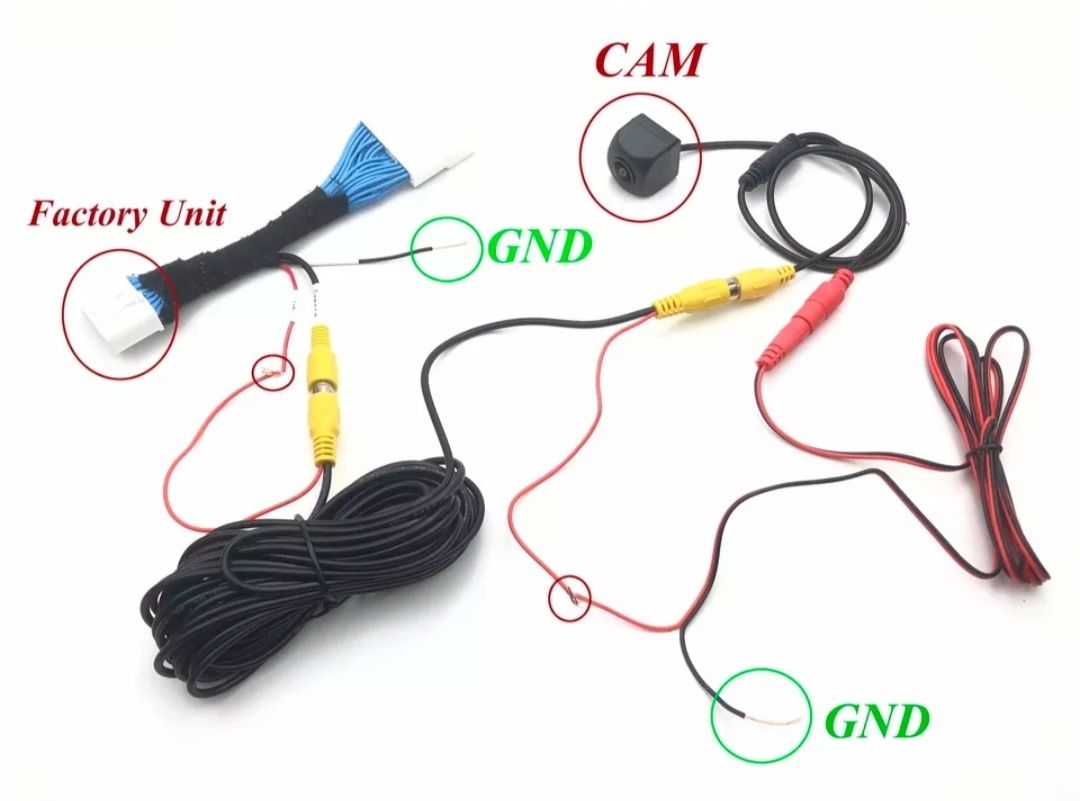 Adaptador de câmara  Megane com esquema completo