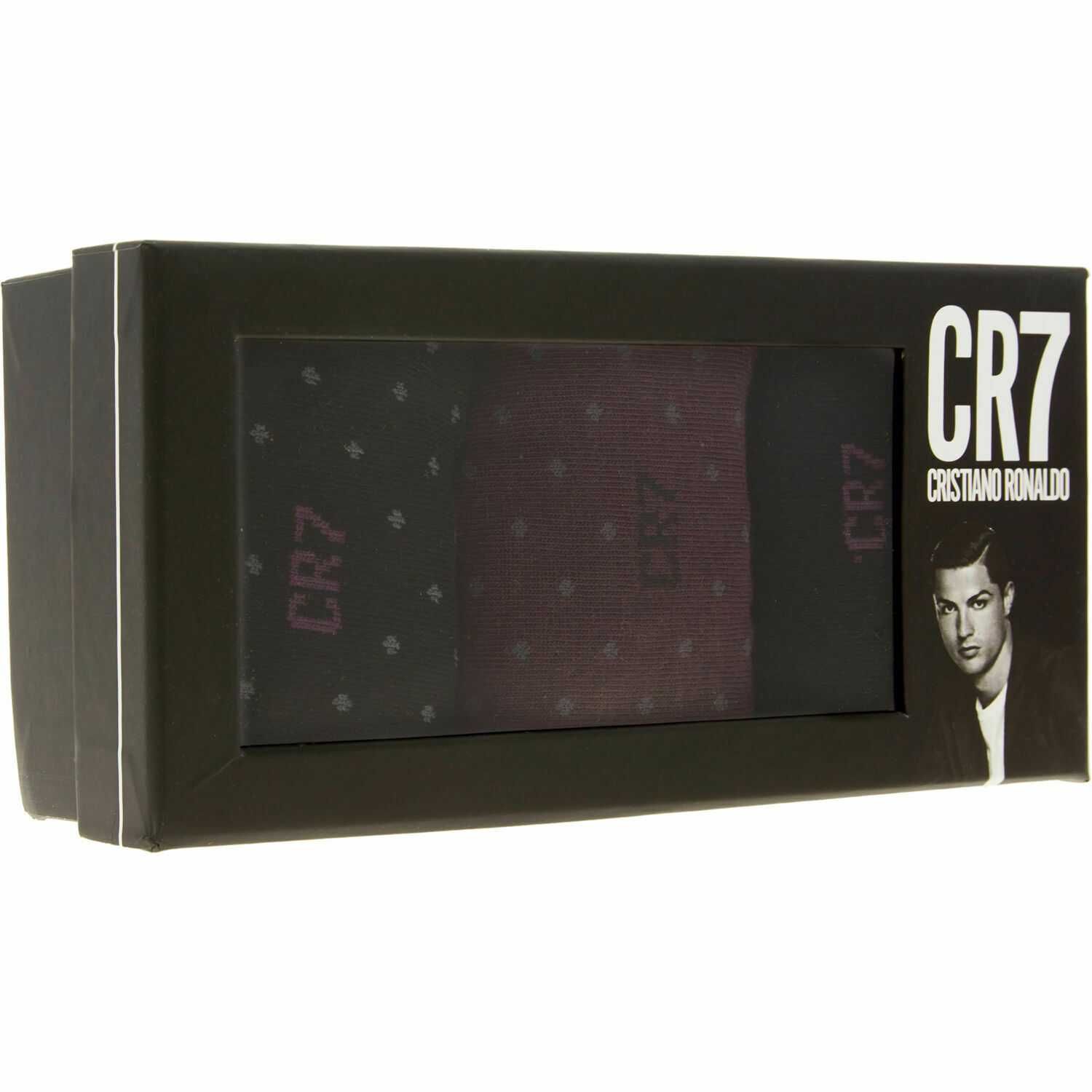 CR7 Skarpety męskie Cristiano Ronaldo GIFT BOX Eu 40-46 Na Prezent