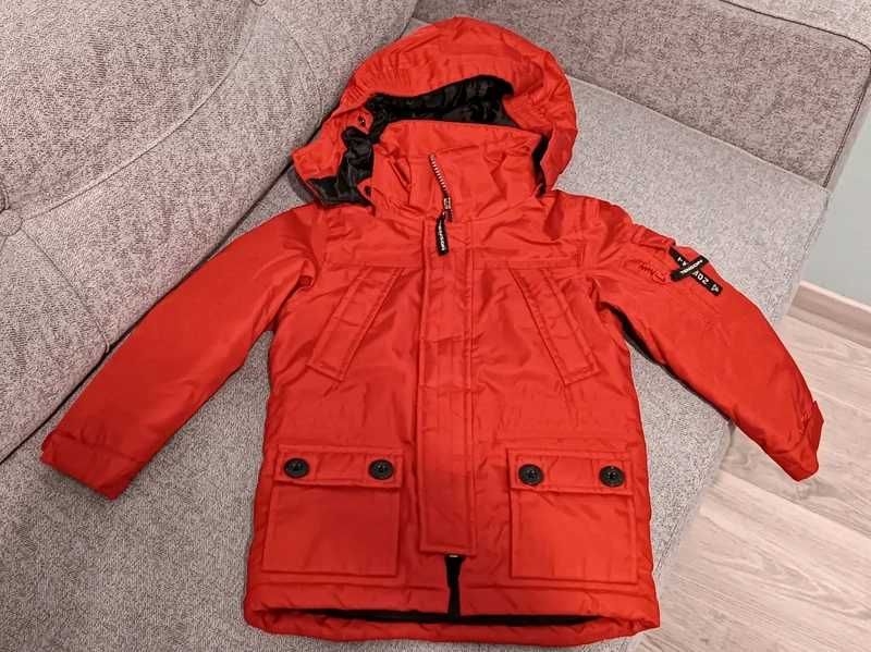 Kurtka zimowa narciarska 98/104 stan idealny