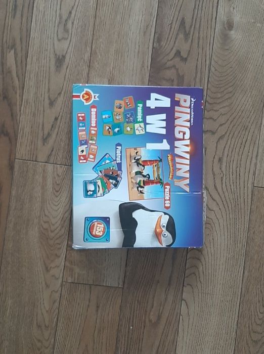 Pingwiny z Madagaskaru - gra 4w1