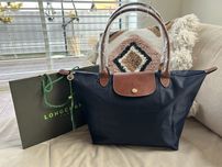 Torebka Longchamp granatowa L