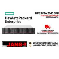 HPE MSA 2040 SAS 2xSSD 400GB + 16xHDD 900GB