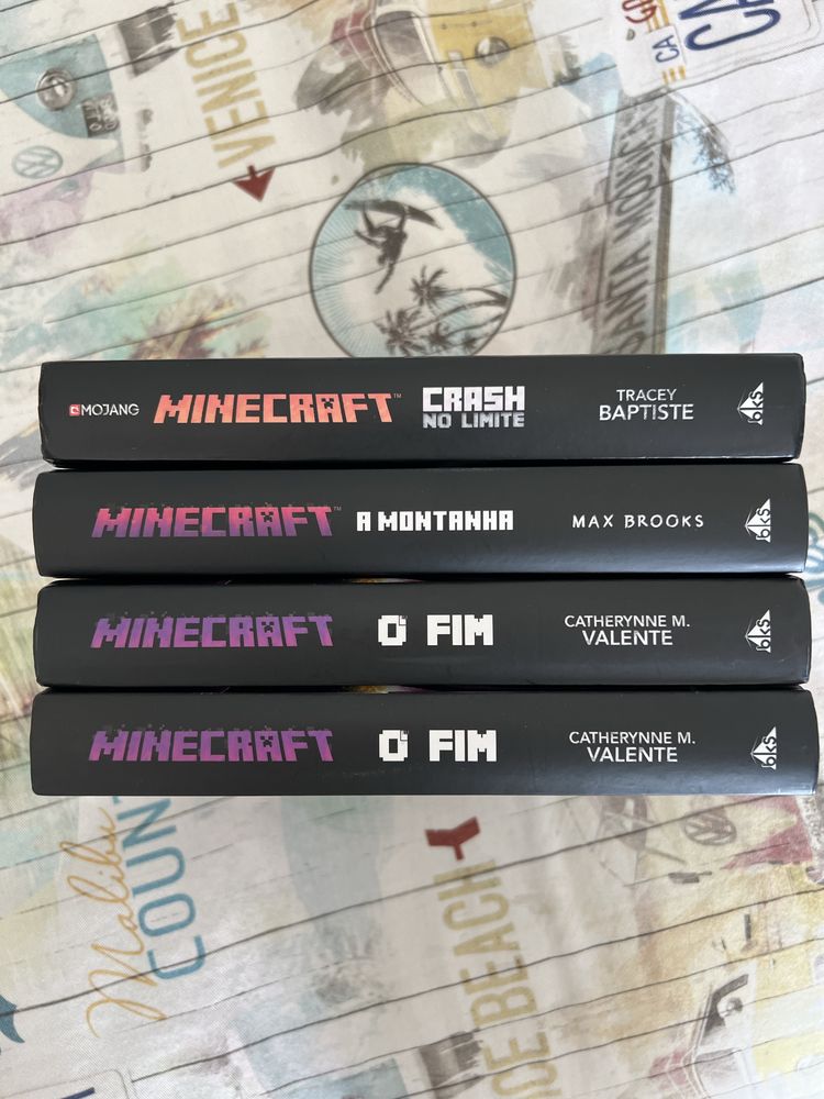 Minecraft coleção como novos