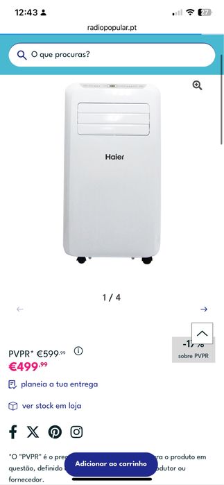 Ar condicionado Haier