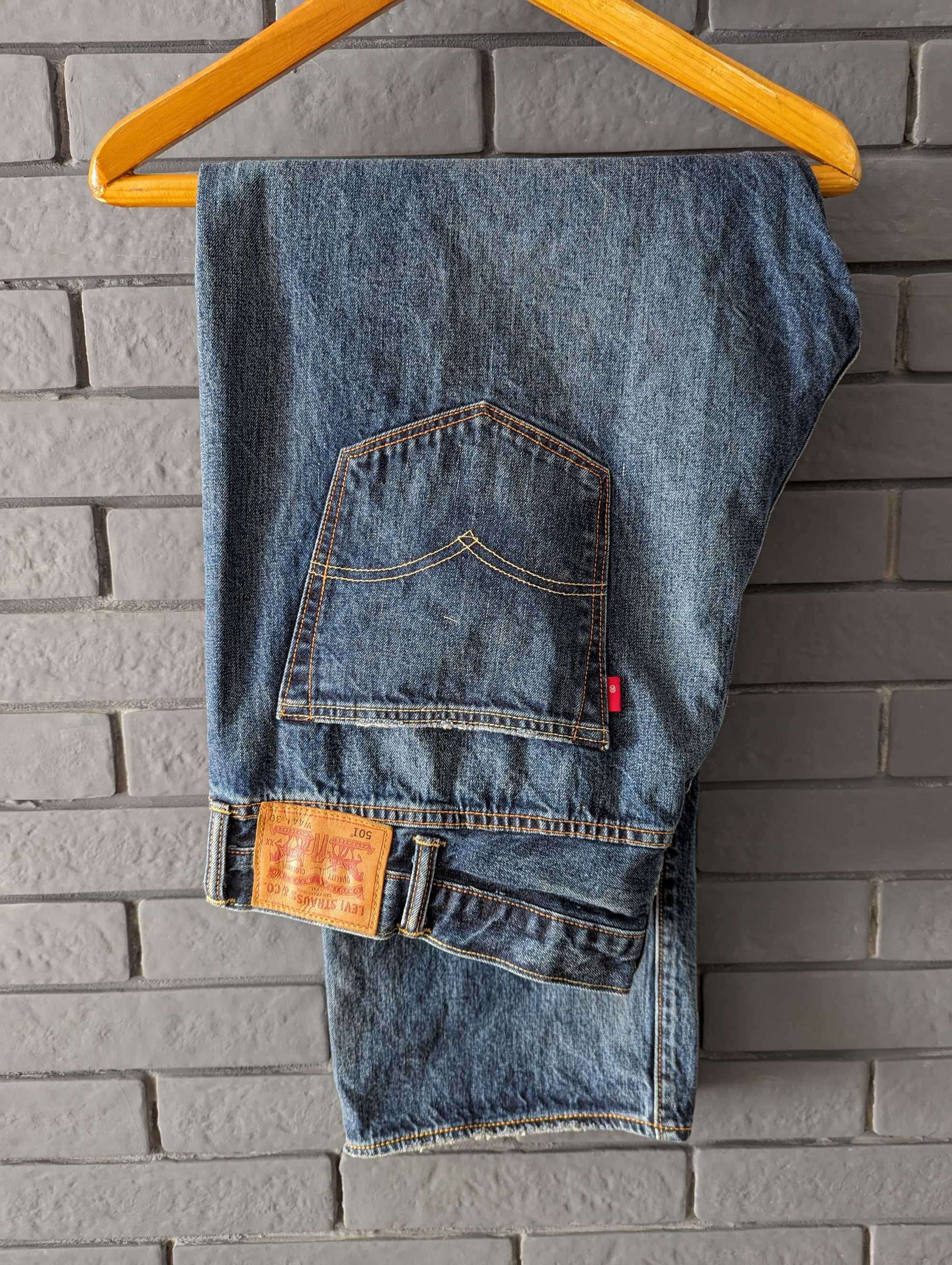 Джинси Levis W44 L30 (501) New