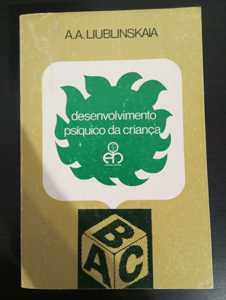 Desenvolvimento psíquico da criança - A. A. Liublinskaia