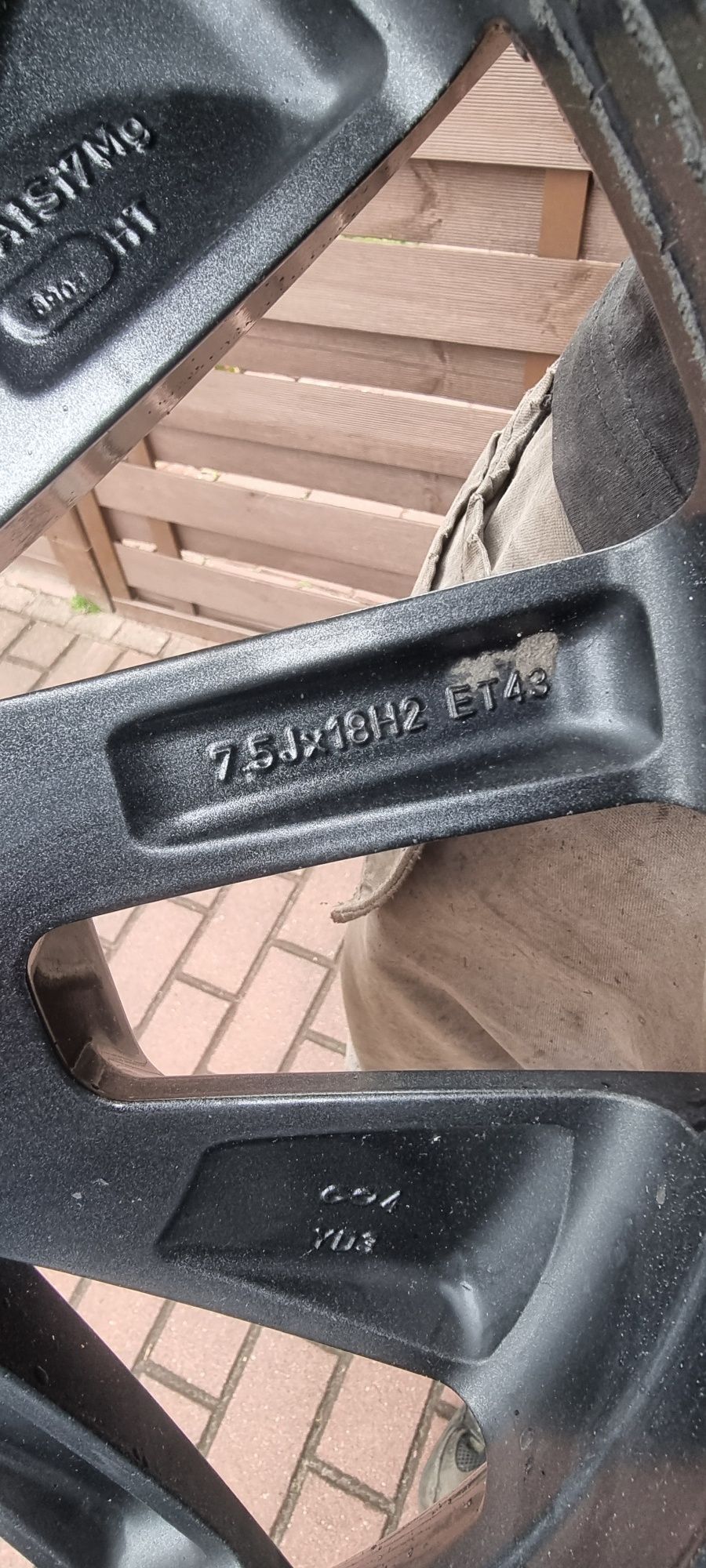 Felgi 5x112x18 skoda oryginalne