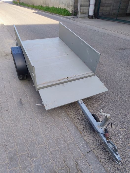 Przyczepka samochodowa Dmc 750 z dokumentami