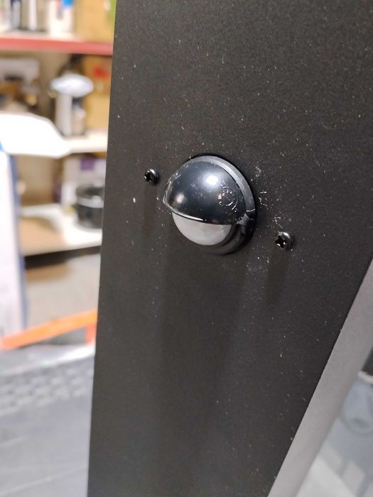 Słupek oświetleniowy prostokąt Lumiled E27 60 cm czarny, NOWY