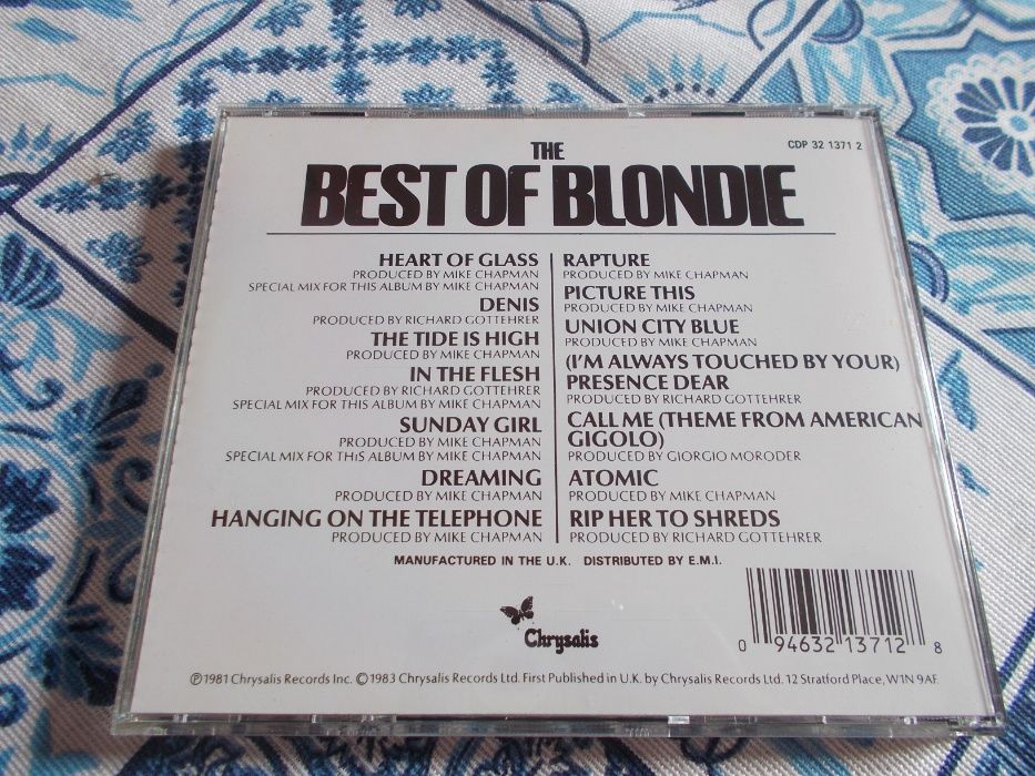 cd Best of Blondie