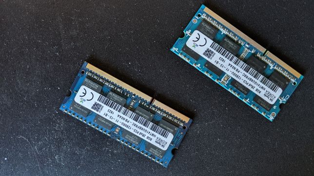 Оперативна пам'ять DDR3 SODIMM 8gb