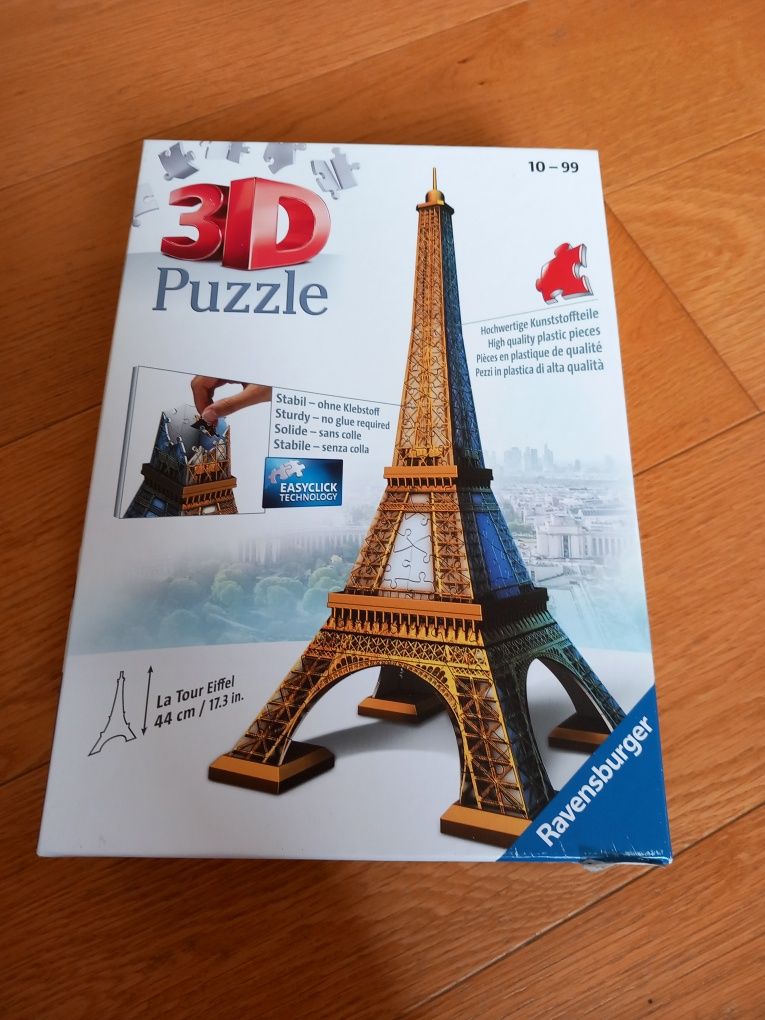 Ravensburger 3D Puzzle Wieża Eiffla Eiffel