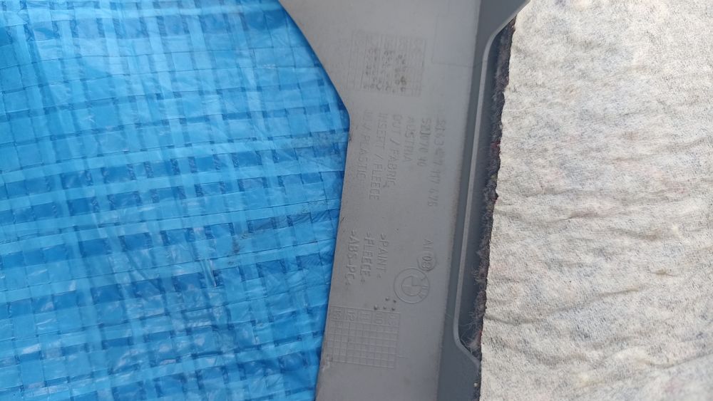 Накладка на стійки задньої права та ліва для BMW 3  E91 2005-2012 р